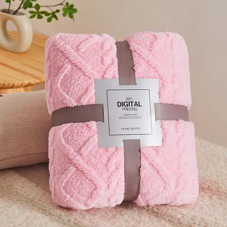 100% Polyester Two Ply Sherpa Fleece Lining Blanket Anti