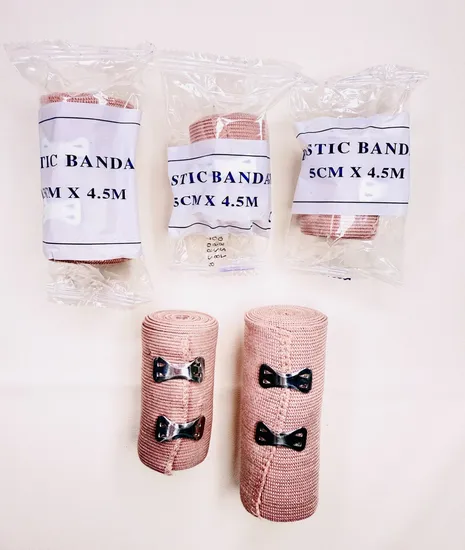 High Elastic Compression Bandage Skin Color Elastic Bandage 5cm/7.5cm/10cm/15cm 