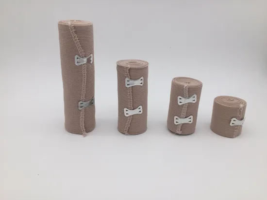 Hospital Product Supply Medical Skin Color Rubber High Elastic Bandage