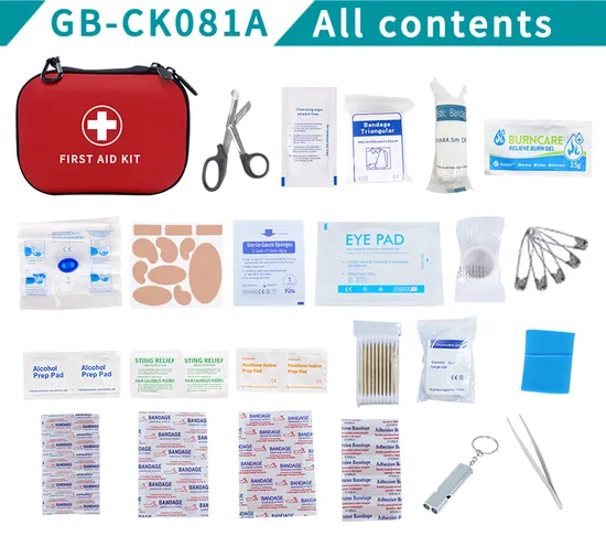 Top Quality FDA CE Mini First Aid Box Military 1st Aid Kit Pet 1st Aid Kit 