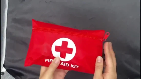 Custom Travel Survival First Aid Emergency Kit Small Bag for Various Occasions