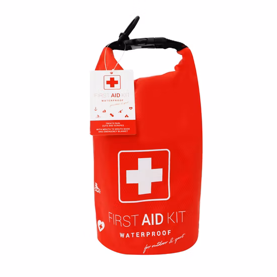 48PCS Small Portable Medical Kit Bag Waterproof First Aid Kit