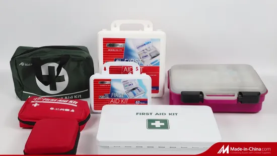 Paraid Fashion Sports First Aid Emergency Nylon Green Medicine Bag Kit for Camping Home Outdoor Travel Car