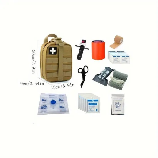 FDA ISO Ce OEM China Factory Hot Sale Custom Home Emergency Portable First Aid Kit