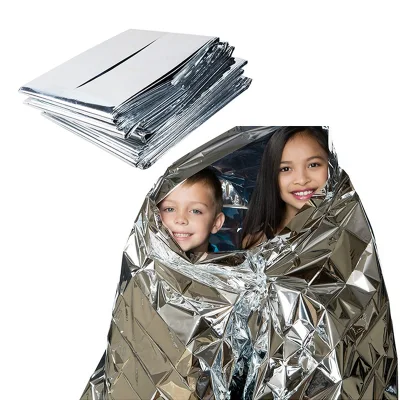 Outdoor Reflective Emergency Thermal Blanket, Keep Heat out for First Aid Camping