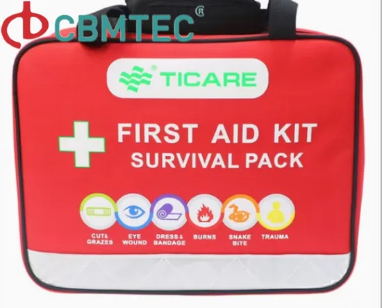 Portable Medical Bag High Capacity Custom Hiking Camping First Aid Kit with 6 Small Bag 