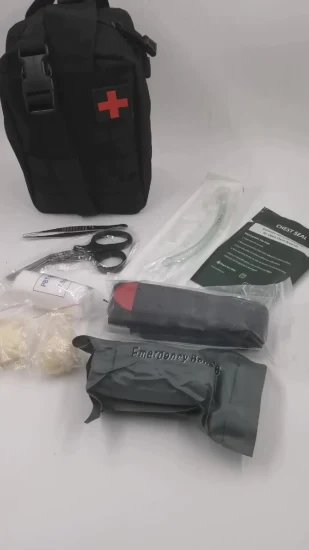 Premier First Aid Kit & Travel First Aid Bag, Ce/FDA