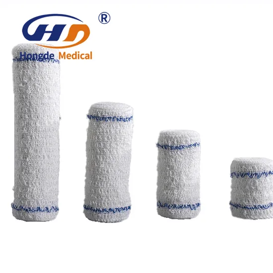 Factory Wholesale High Individually Packed Medical Elastic Injury Recovery Cotton Spandex Bandage 