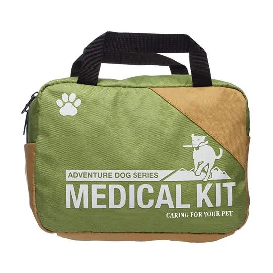 86 Piece Pet Medical Health Care Portable Survival First Aid Safety Kit for Cats & Dogs 